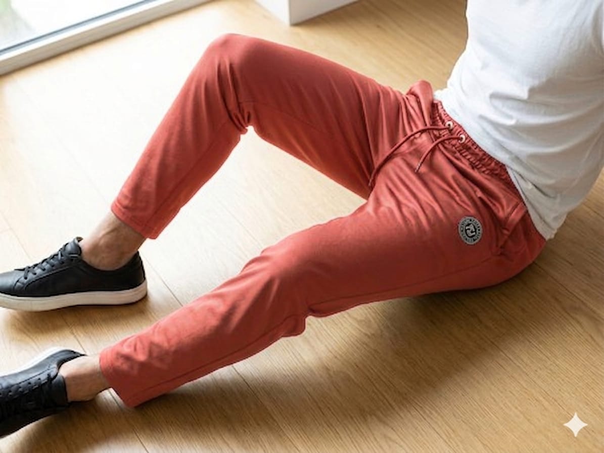 Men’s Black Slim Fit Jogger Trouser – Stretchable Casual Track Pants for Men | Wearex